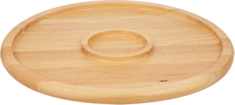 صينية مطبخ دوارة للرقائق والصلصة